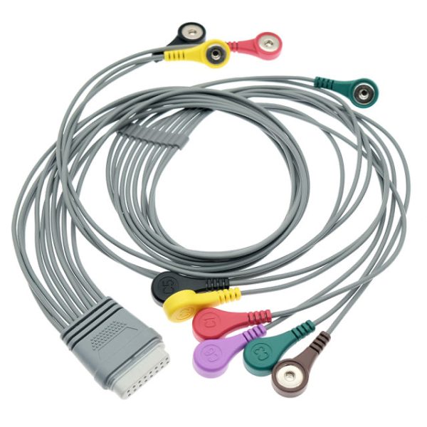 Eban SE-2012 12 lead ECG Holter Lead-wires and Cables - Image 2