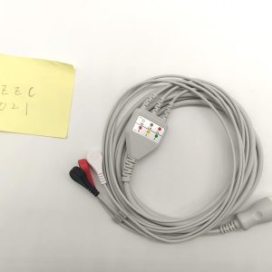 Philips Compatible Direct-Connect ECG Cable-3 Leads,Grabber,AHA