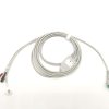 Creative Compatible Direct-Connect ECG Cable-3 Leads,Snap,AHA