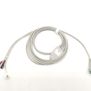 Creative Compatible Direct-Connect ECG Cable-3 Leads,Snap,AHA