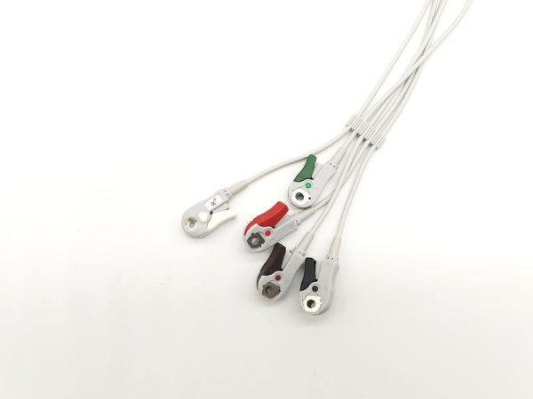General 6 Pin Connector Direct-Connect ECG Cables and Leadwires-5leads,Grabber,AHA - Image 3