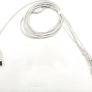 General 6 Pin Connector Direct-Connect ECG Cables and Leadwires-5leads,Grabber,AHA