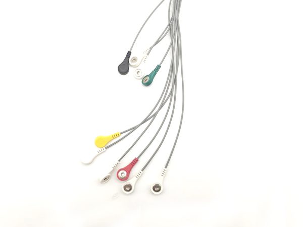 Double Row 8-pin Connector Holter Recorder ECG Cables and Leadwires - Image 3