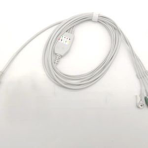 Philips Compatible Direct-Connect ECG Cable-5 Leads,Grabber,AHA