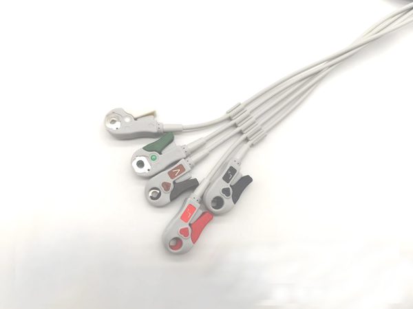 Comen Compatible Direct-Connect  ECG Cables and Leadwires-Grabber,5 leads,AHA - Image 4
