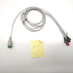 Comen Compatible Direct-Connect ECG Cables and Leadwires-Grabber,5 leads,AHA