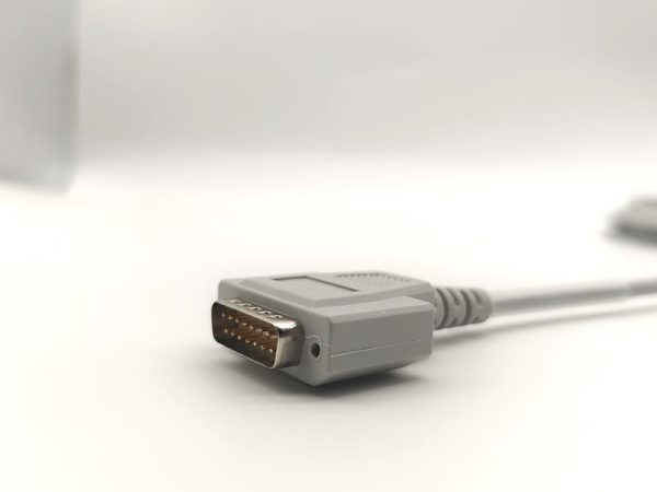 DB15 Compatible Direct-Connect ECG Cable-5 Leads,4.0 Banana-Plug,IEC - Image 2