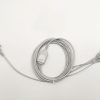 DB15 Compatible Direct-Connect ECG Cable-5 Leads,4.0 Banana-Plug,AHA
