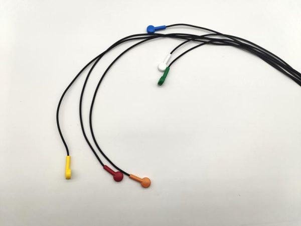 Schiller Compatible Holter Recorder ECG Cables and Leadwires-6 Leads,Snap,IEC - Image 2