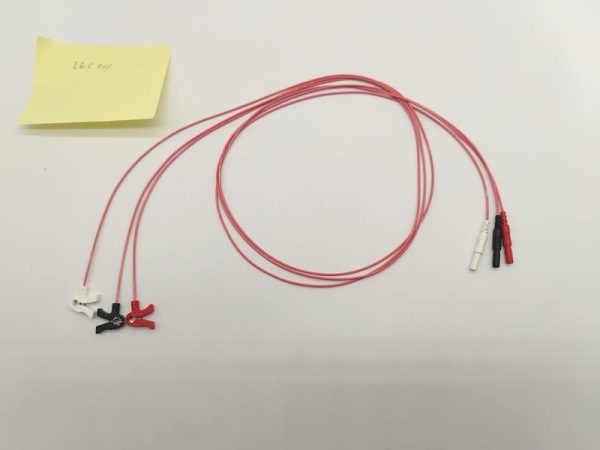 DIN Compatible Disposable ECG Cables and Leadwires-3 Leads,Snap,AHA ,Neonate