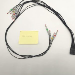 Schiller Compatible Holter Recorder ECG Cables and Leadwires-10 Leads,Banana 4.0 Plug,IEC