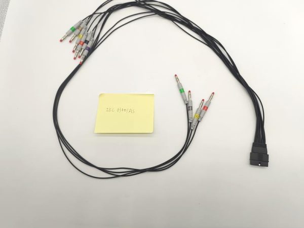 Schiller Compatible Holter Recorder ECG Cables and Leadwires-10 Leads,Banana 4.0 Plug,IEC