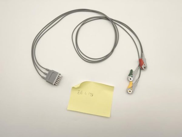 Mindray Compatible ECG telemetry Cables and Leadwires-3 Leads,Grabber,IEC