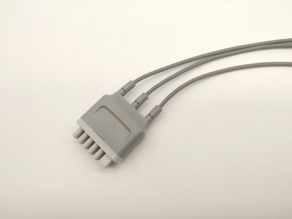 Mindray Compatible ECG telemetry Cables and Leadwires-3 Leads,Grabber,IEC - Image 4