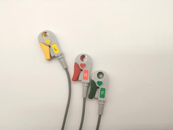 Mindray Compatible ECG telemetry Cables and Leadwires-3 Leads,Grabber,IEC - Image 2