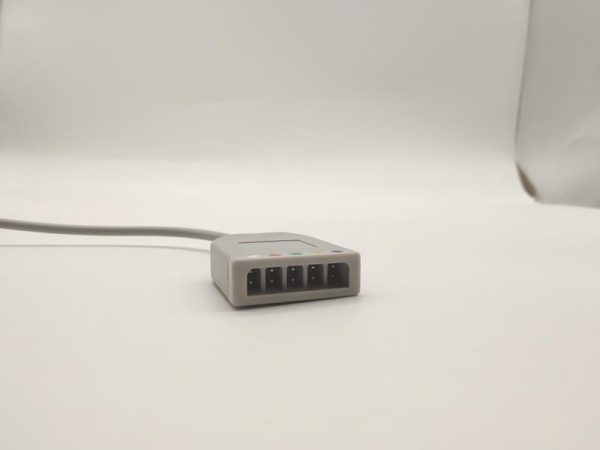 Round 6-pin TO Double row 2x5-pin Connector ECG Trunk cables-5 Leads,AHA - Image 2