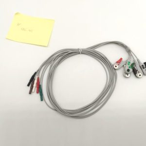 Din 5-pin Connector ECG Cables and Leadwires-5leads,Grabber,