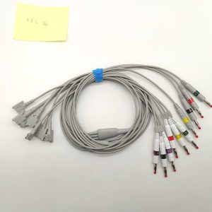 Philips TC-30 Compatibility Direct-Connect ECG Cables and Leadwires-12 Leads,IEC,BANANA 4.0 PLUG